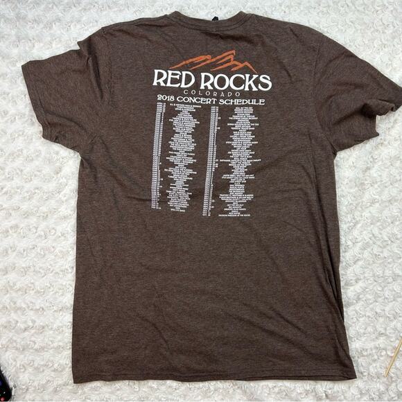 Red Rocks Colorado 2018 Concert tshirt - Picture 1 of 5